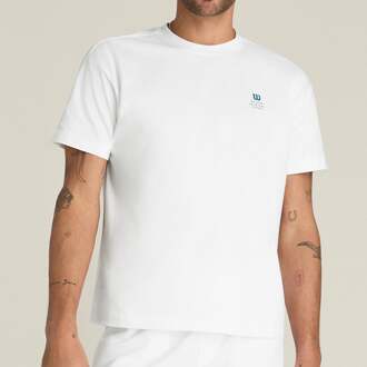 Wilson Wilson Classic T-shirt Heren-wit - M