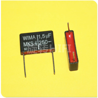 WIMA MKS4 22MM MKP10 MKP4 MKC4 P22.5 Film audio capacitor 1UF 1.5UF 2.2UF 3.3UF 4.7UF 5.6UF 15UF 250V 400V 160V 63V 100V RED