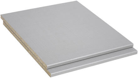 Wimex Plank, set van 2 (niet afgeb.) grijs