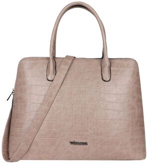 Wimona Luisa Handbag taupe damestas - H 31 x B 40 x D 12 cm