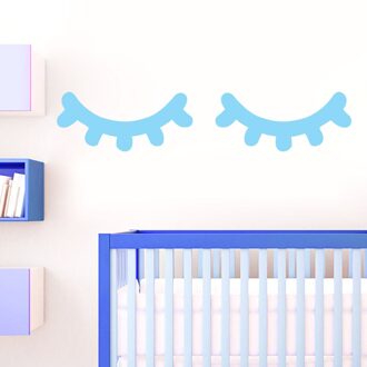 Wimper Diy Muursticker Grappig Slaperige Ogen Home Decor Decal Slaapkamer Woonkamer Decor Voor Volwassen Kinderen Vinyl Art Mural behang
