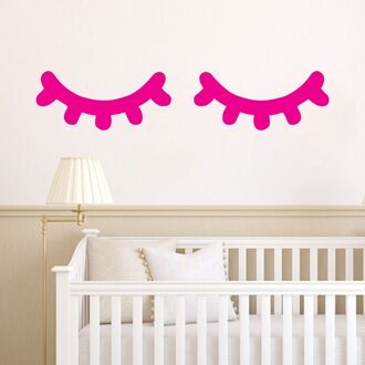 Wimper Diy Muursticker Grappig Slaperige Ogen Home Decor Decal Slaapkamer Woonkamer Decor Voor Volwassen Kinderen Vinyl Art Mural behang