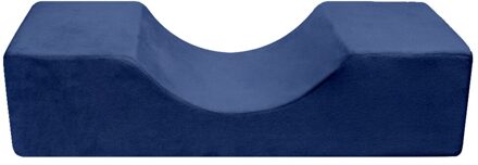 Wimper Extension Kussen Ergonomische Schoonheidssalon Kussen Hoofdsteun Nek Ondersteuning donker blauw
