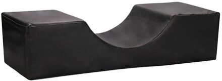 Wimper Extension Kussen Ergonomische Schoonheidssalon Kussen Hoofdsteun Nek Ondersteuning PU zwart