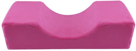 Wimper Extension Kussen Professionele Salon Geënt Wimpers Make-Up Tool Beauty Ergonomische Neksteun Lash Geheugen Kussen roos rood