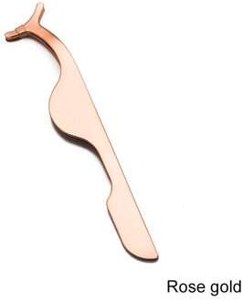 Wimpers Pincet Kleur Wimpers Curler Makeup Tools Lash Curler Nipper Rvs Golden Metal Beauty Cosmetica Instrument roos goud