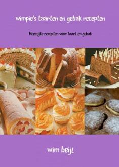 Wimpie's taarten en gebak recepten - Boek Wim Beijl (9463188460)
