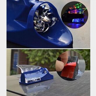 Wind Aangedreven Haaienvin Antenne Licht Antena Voor Mitsubishi Asx Lancer 10 Outlander Pajero Sport 9 L200 Colt Carisma galant Grandi blauw