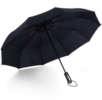 Wind Slip Opvouwbare Automatische Paraplu Regen Vrouwen Auto Luxe Grote Winddicht Paraplu Regen Voor Mannen Zwarte Coating 10K Parasol