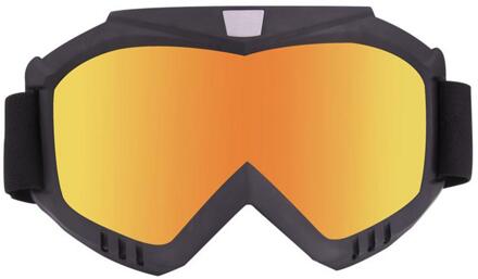 Winddicht Dirt Bike Ski Bril Uv-bescherming Ademend Mx Off Road Brede Vision Motorfiets Helmen Goggles Gafas Motocross geel