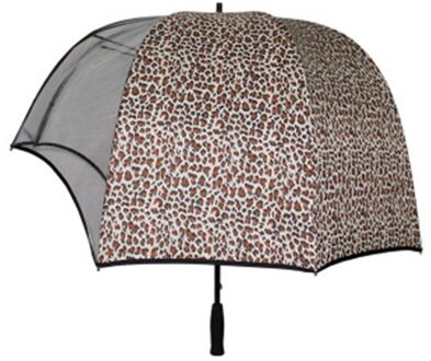 Winddicht Helm Vormige Dome Paraplu, Paar Dome Parasol, Vibrerende Helm Reverse Hoed Transparante Golf Paraplu 8YY901291-Y-LP