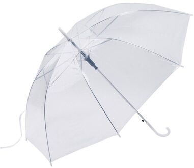 Winddicht Mode Transparant Clear Automatische Beschermen Parasol Wedding Binnen Paraplu Gunst Voor Stand Out Regen Party