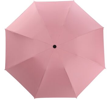 Winddicht Uv Bescherming Omgekeerde Paraplu Reverse Opvouwbare Paraplu Upgrade Reizen Draagbare Mannen Vrouwen Opvouwbare Parasol Z31 Roze