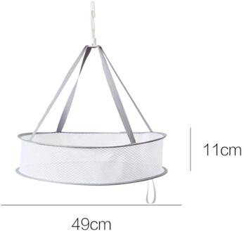 Winddicht Wasdroger Droogrek Voor Truien Opknoping Wasmand Mesh Opvouwbare Netten Dubbele Laag S single