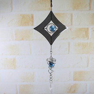 Windgong Spinner Spiraal Roterende Kristallen Bal Windchime Kerk Yard Decor Tuin Home Office Decoratie Metalen Windgong 4 40cm