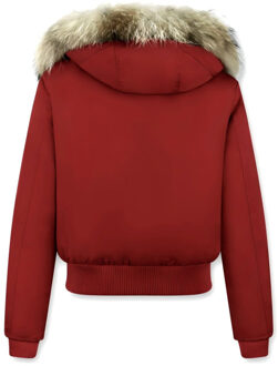 Windjack Gentile Bellini  Korte Winterjas Grote Bontkraag