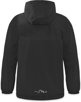 Windjack voor kinderen Mayo Zwart - 4-6J / 104-116cm