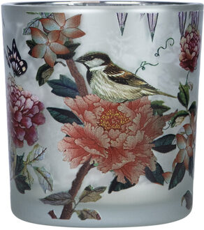 Windlicht Fleury vlinder medium Ø10cm multi