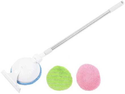 Window Cleaner Cordless Telescopische Venster Vegen Mop 90 Graden Rotatie Usb Elektrische Glasreiniger Floor Cleaning