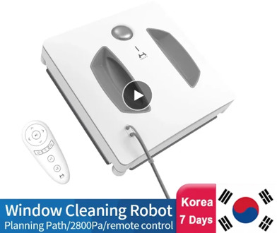 Window cleaning robot w55 HUTT Window cleaning Glass remove dust Electric Remote control suction cup Large suction