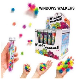 Window walker 2,5 cm 8 stuks in tube verschillende