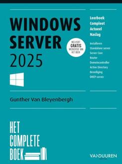 Windows Server 2025 -  Gunther van Bleyenbergh (ISBN: 9789463563772)