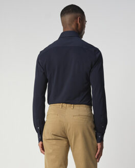 Windsor overhemd met lange mouwen Blauw - 41 (L)