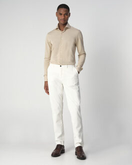 Windsor overhemd met lange mouwen - maat 44 (XL) Bruin