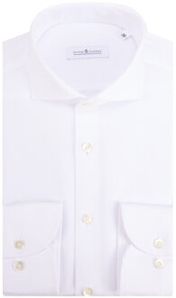 Windsor overhemd met lange mouwen Wit - 43 (XL)