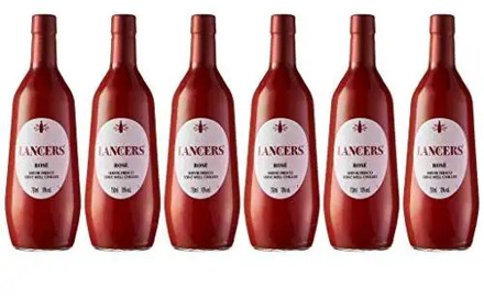 Wine Portugal Lancers Rosé 6 bottles 750 ml, free shipping from Spain,