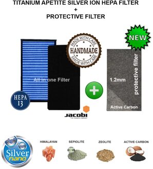 Winix Nul Luchtreiniger Compatibel Hepa Carbon Composiet Filter Zilver Ion Beschermende Apetite zilver Ion Hepa Karbon Filter