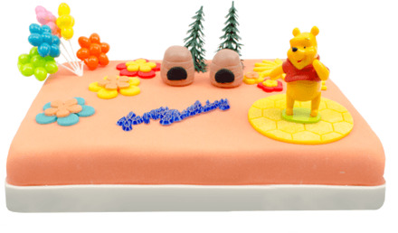 Winnie de Poeh Marsepeintaart