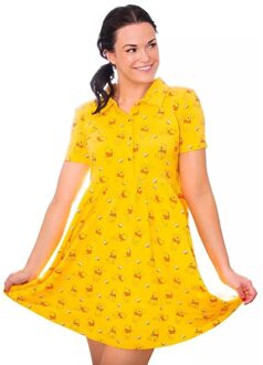Winnie the Pooh Button Up Dress - XXL