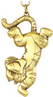 Winnie-the-Pooh Pewter-Keychain Tigger