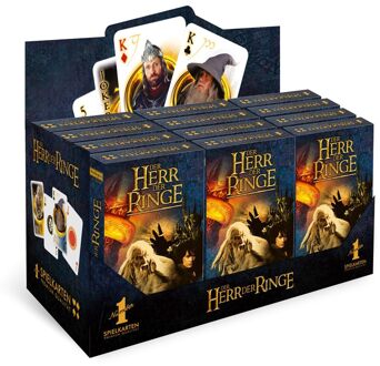 Winning Moves Lord of the Rings Number 1 Playing Cards Display (12) *German Version*
