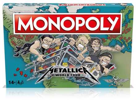 Winning Moves Metallica Monopoly Metallica World Tour *French Version*