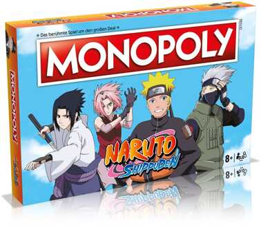 Winning Moves Monopoly Board Game Naruto Shippuden *German Version*