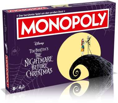Winning Moves Monopoly Board Game Nightmare Before Christmas *German Version*