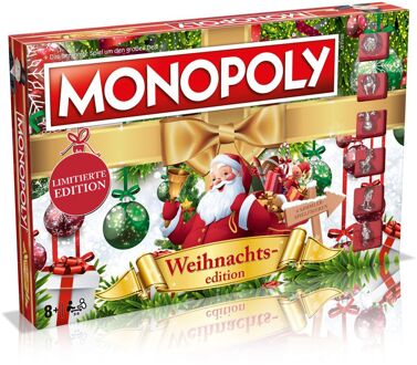 Winning Moves Monopoly Board Game Weihnachten *German Version*