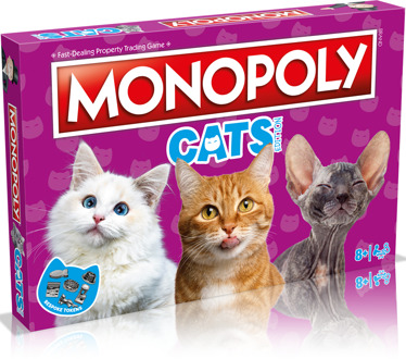 Winning Moves Monopoly Cats