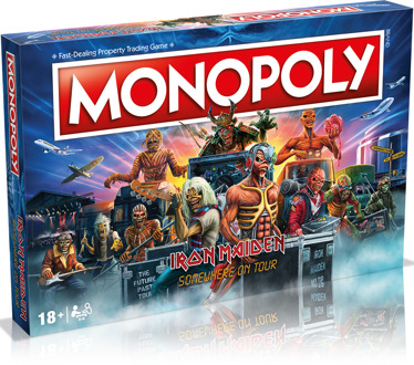 Winning Moves Monopoly Iron Maiden