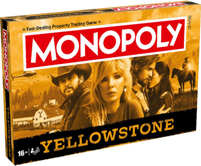 Winning Moves Monopoly - Yellowstone (Engels versie)