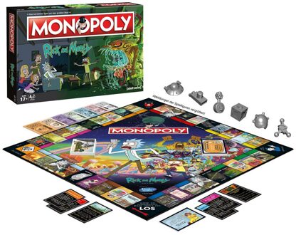Winning Moves Rick and Morty Board Game Monopoly *German Version*