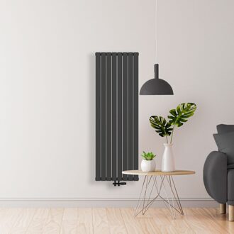 Winnipeg verticale radiator 60x180cm 2164W zwart mat