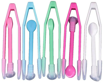 WINOMO 5pcs Tweezers and Suction Stick Contact Lenses Inserter Remover for Travel