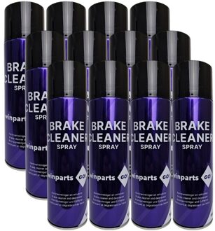 Winparts GO! Remmenreiniger 12x 500 ml Doosvoordeel V19500000612
