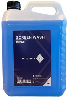 Winparts GO! Ruitenwisservloeistof Anti-vries -15°C 5L PT1890917