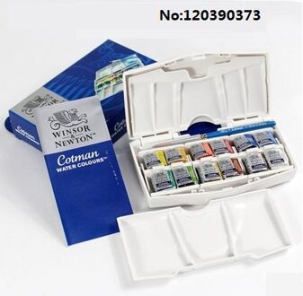 Winsor & Newton Cotman 8/12/24/36/45 Kleuren Half Pannen Effen Aquarel Verf Set pigment Kunst Levert 12 kleuren C