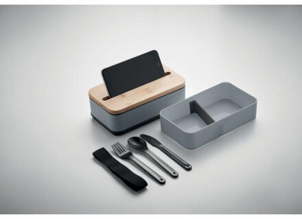 Wint polypropyleen lunchbox Blauw - One size