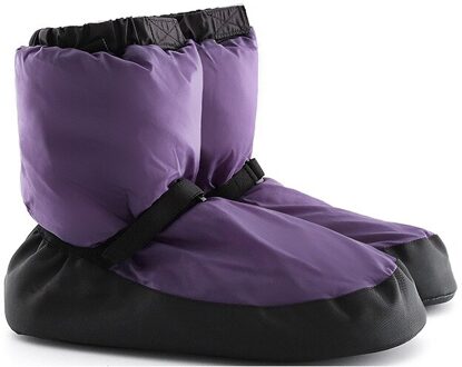 Winter Ballet Dansen Schoenen Volwassenen Zwart Paars Katoen Warm-Up Oefeningen Warmer Ballerina Warm-Up Boot Meisjes Ballet schoenen paars / L(40-43)